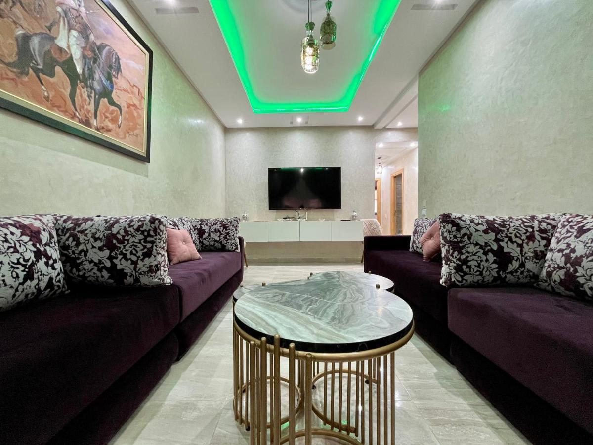 Bel Appartement A Marrakech En Residence Avec Piscine - Fibre & Netflix Marrákes Kültér fotó